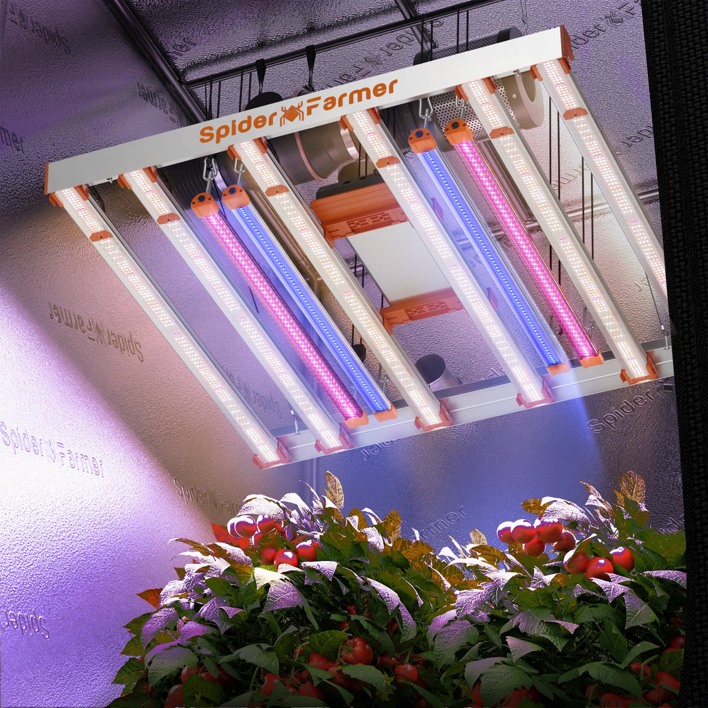 2024モデル SPIDER FARMER UV & IR サプリメントLED Light Bars Set (60cm)