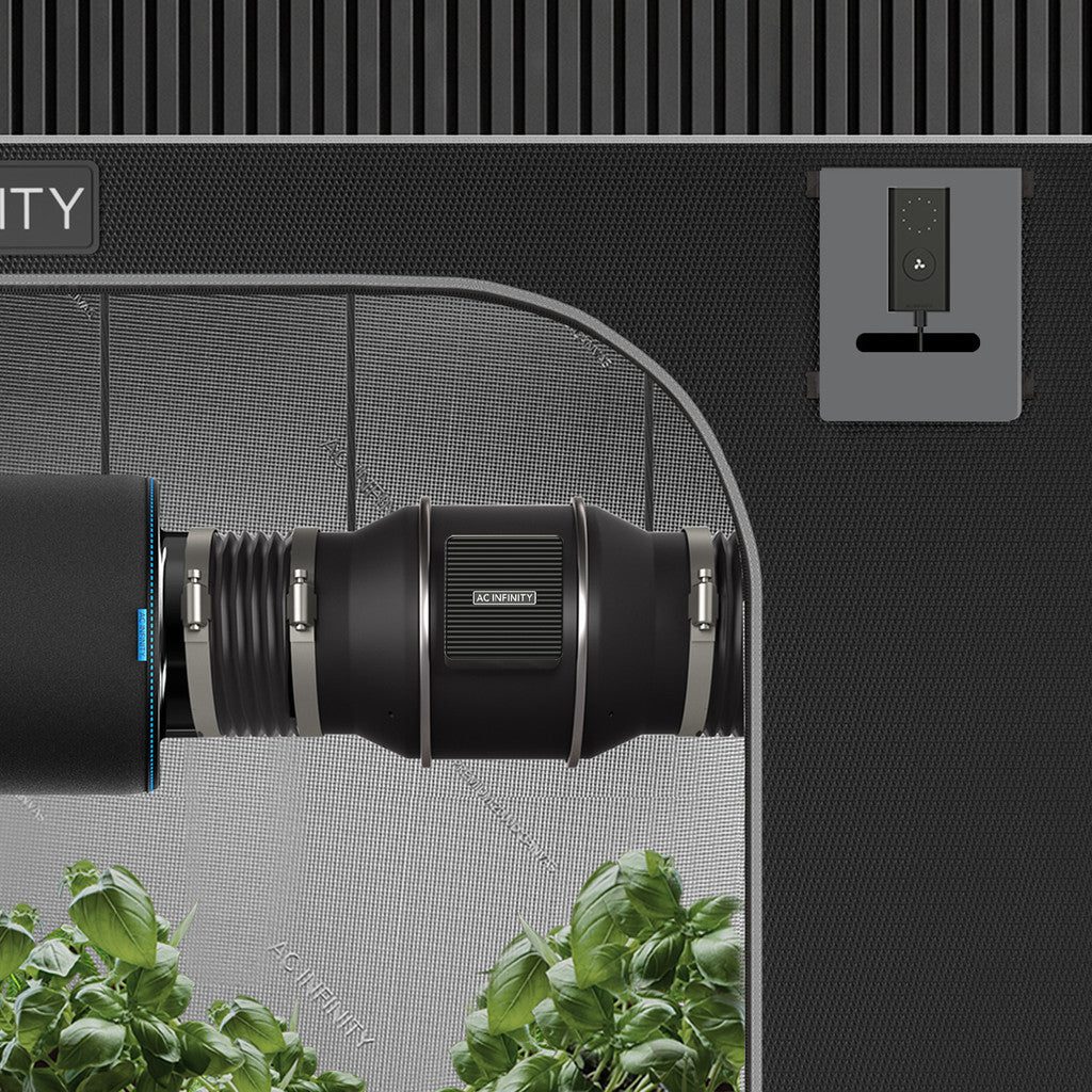 AC INFINITY INLINE DUCT FAN SYSTEM / スピードコントローラー付き / 4-INCH / CLOUDLINE PRO S4/AI-CLS4