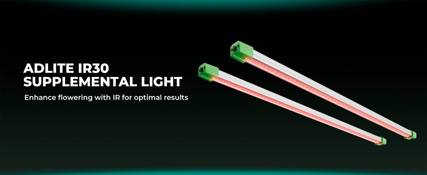 MARS HYDRO Adlite IR30 IR補助LEDグローライトバー(2本Set)