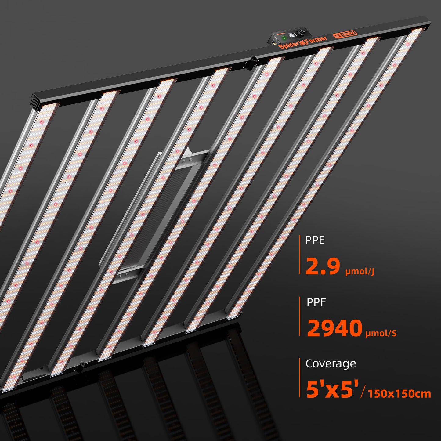 2024モデル SPIDER FARMER SE1000W Samsung LM301H EVO(範囲150×150cm / 1000w)