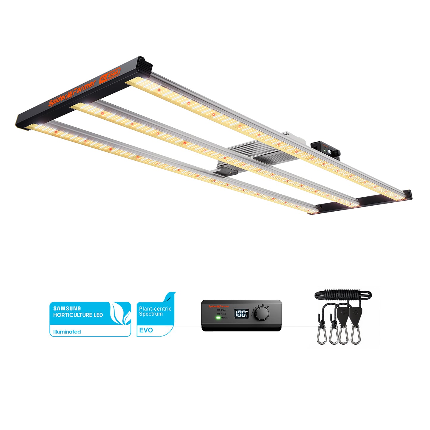 2024モデル SPIDER FARMER SE4500 Samsung LM301H EVO(範囲90×150cm / 430w)