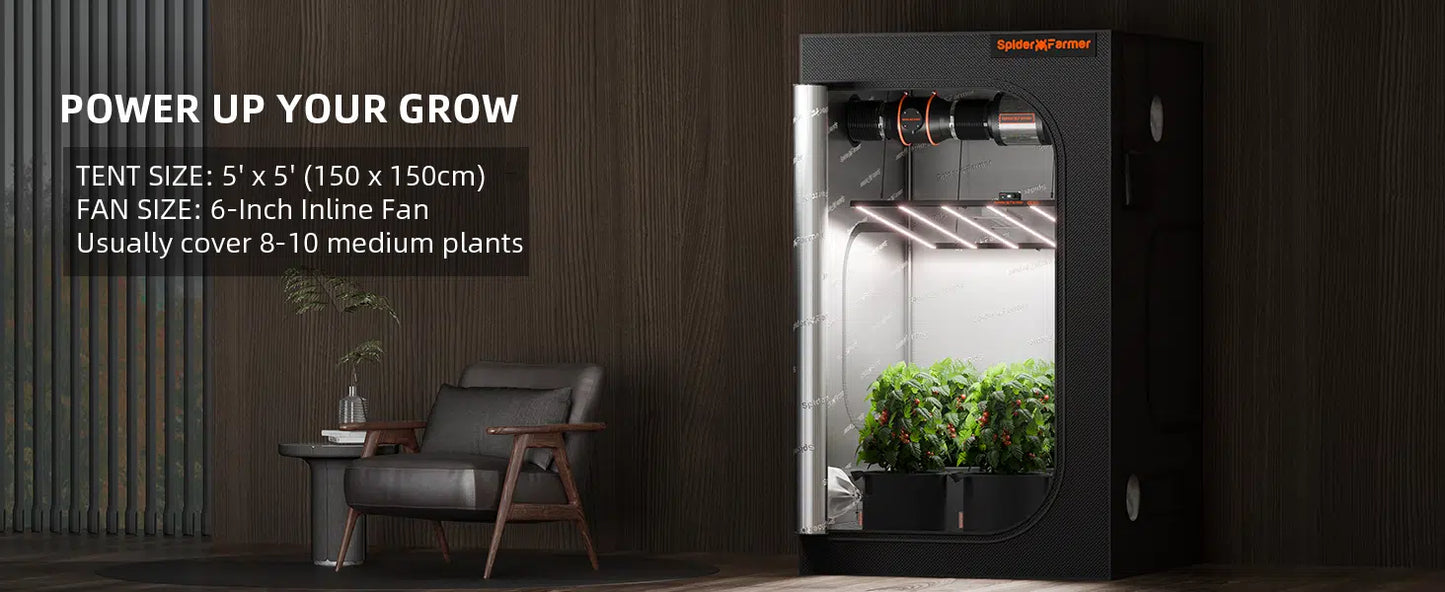 2024モデル SPIDER FARMER SE7000 Samsung LM301H EVO(範囲150×150cm / 730w)