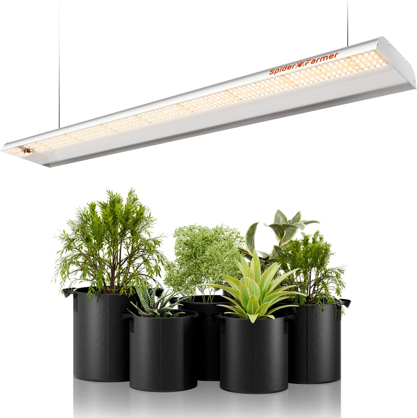 "Spider Farmer"SF-2000 with plant dimming LED dimming function 200w 3000K 5000K 660nm IR760nm