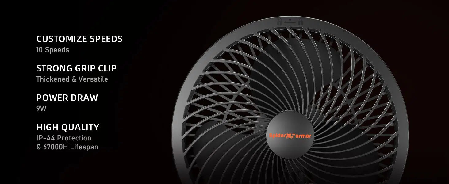 Spider Farmer 6インチクリップオンファン x3 Spider Farmer 6インチ Spider Farmer 6インチクリップオンファン x3 Spider Farmer 6インチ