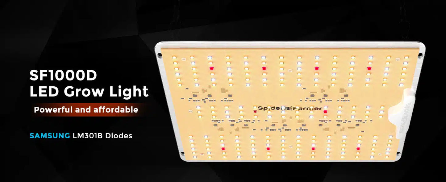 "Spider Farmer"SF-4000 Plant growth LED with dimming function 450w 3000K 5000K 660nm IR760nm