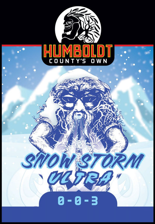 Humboldt County's Own Snow Storm Ultra 0-0-3